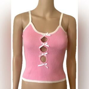 Creamon Cami rib top women’s size Small